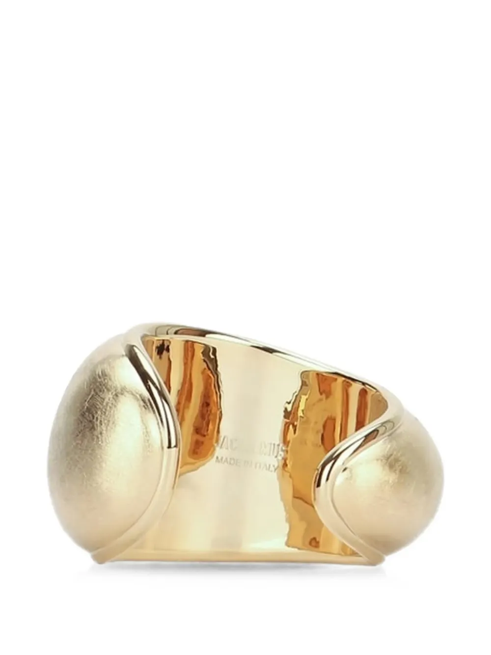 Jacquemus Raisin sculptural cuff bracelets - Weiß