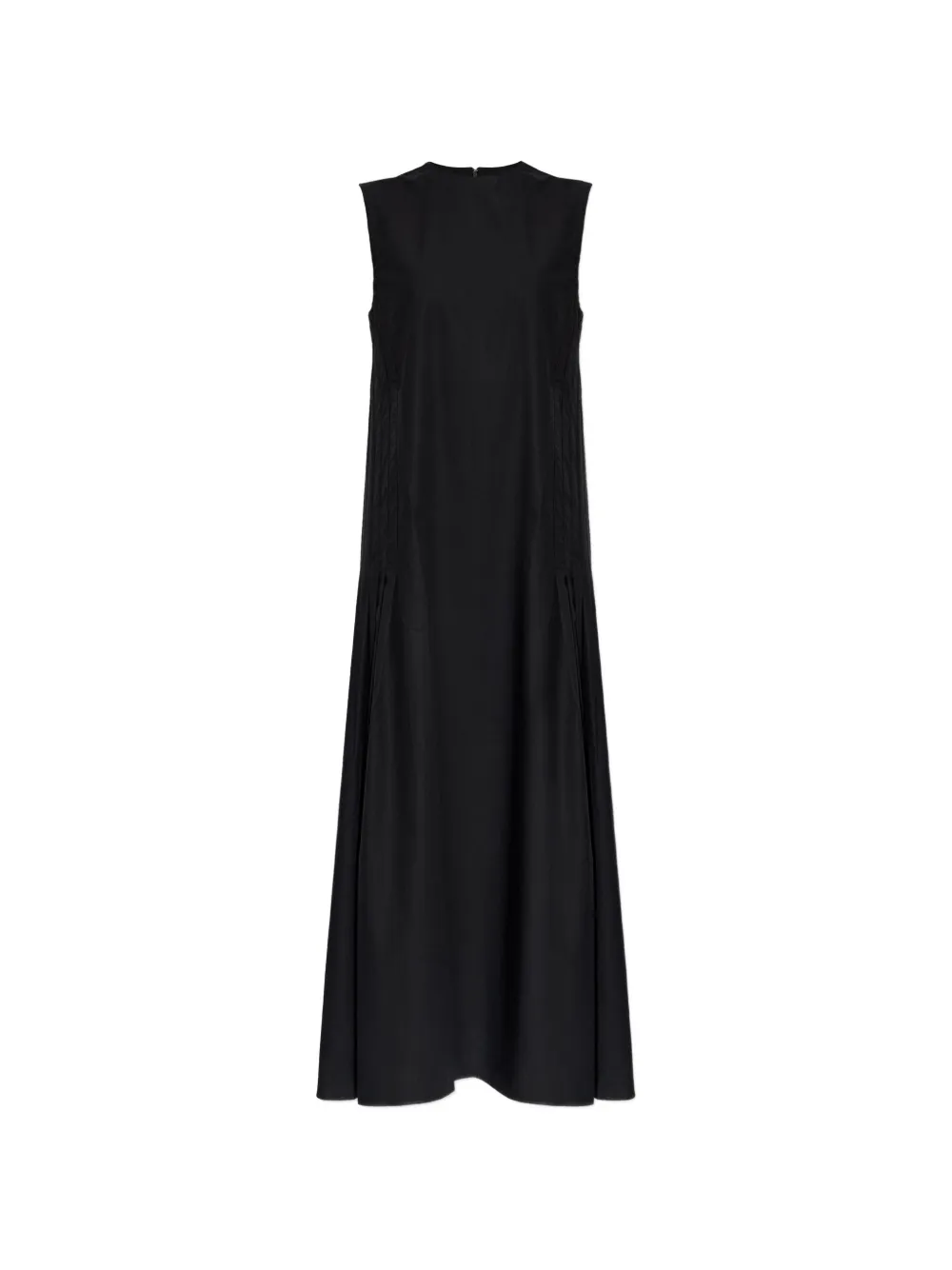 Studio Nicholson pleated A-line dress - Nero