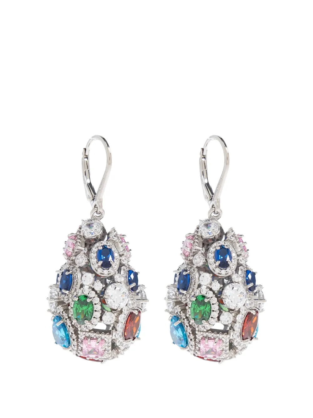 Maison Margiela teardrop earrings - Argento