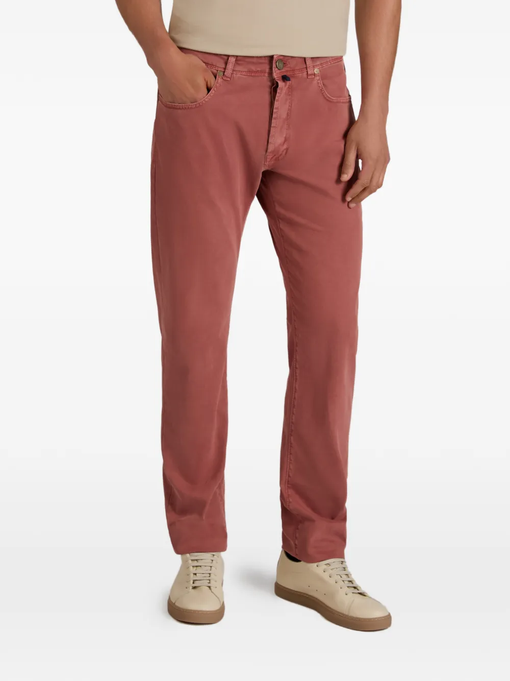 slowear Broek met vijf zakken Rood