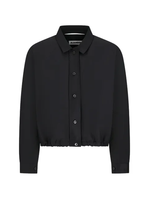 Jil Sander elasticated-hem jacket