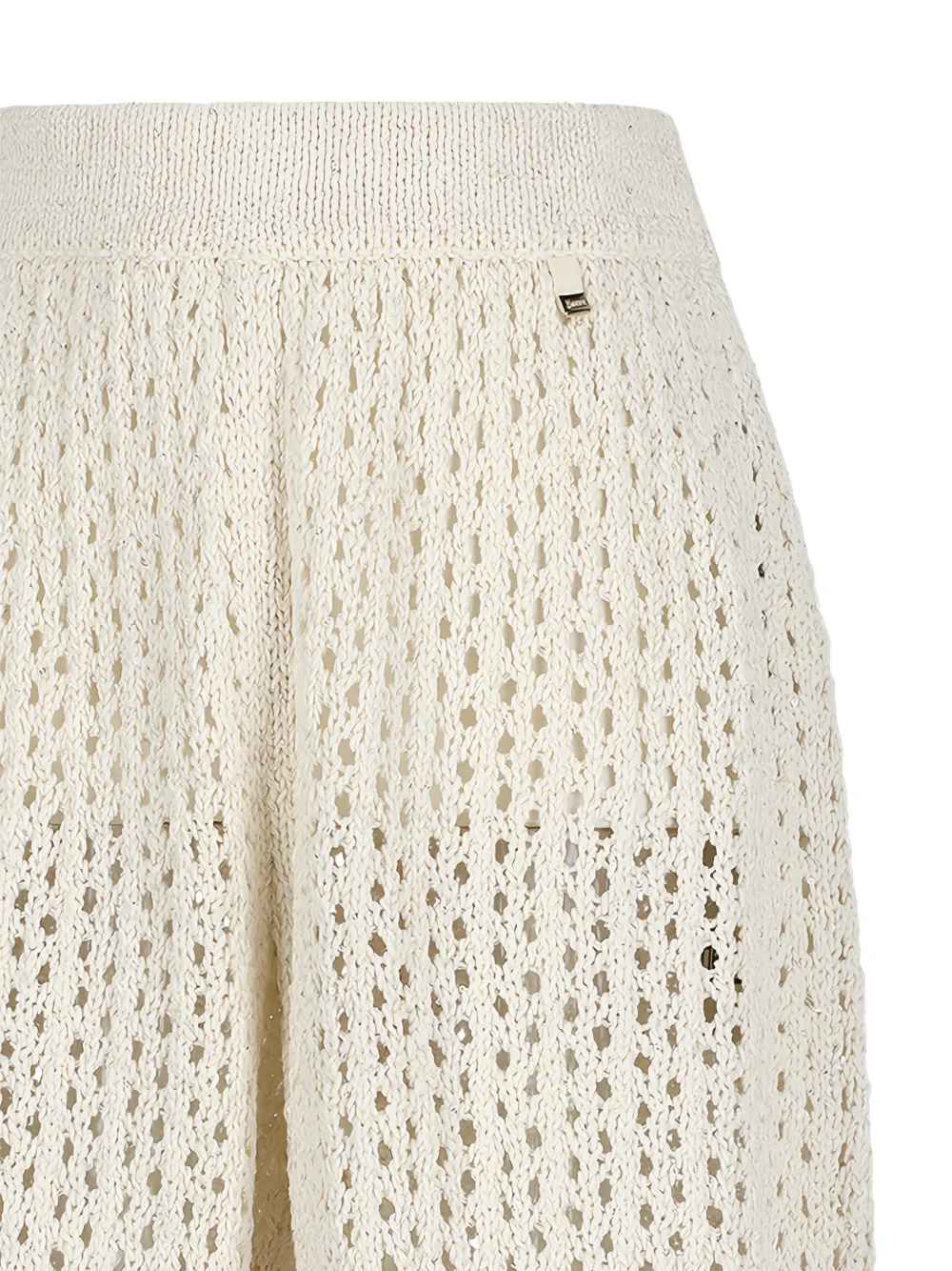 Herno Gebreide shorts Beige