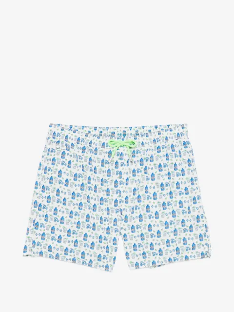 MC2 Saint Barth Lighting Micro Fantasy drawstring swim shorts