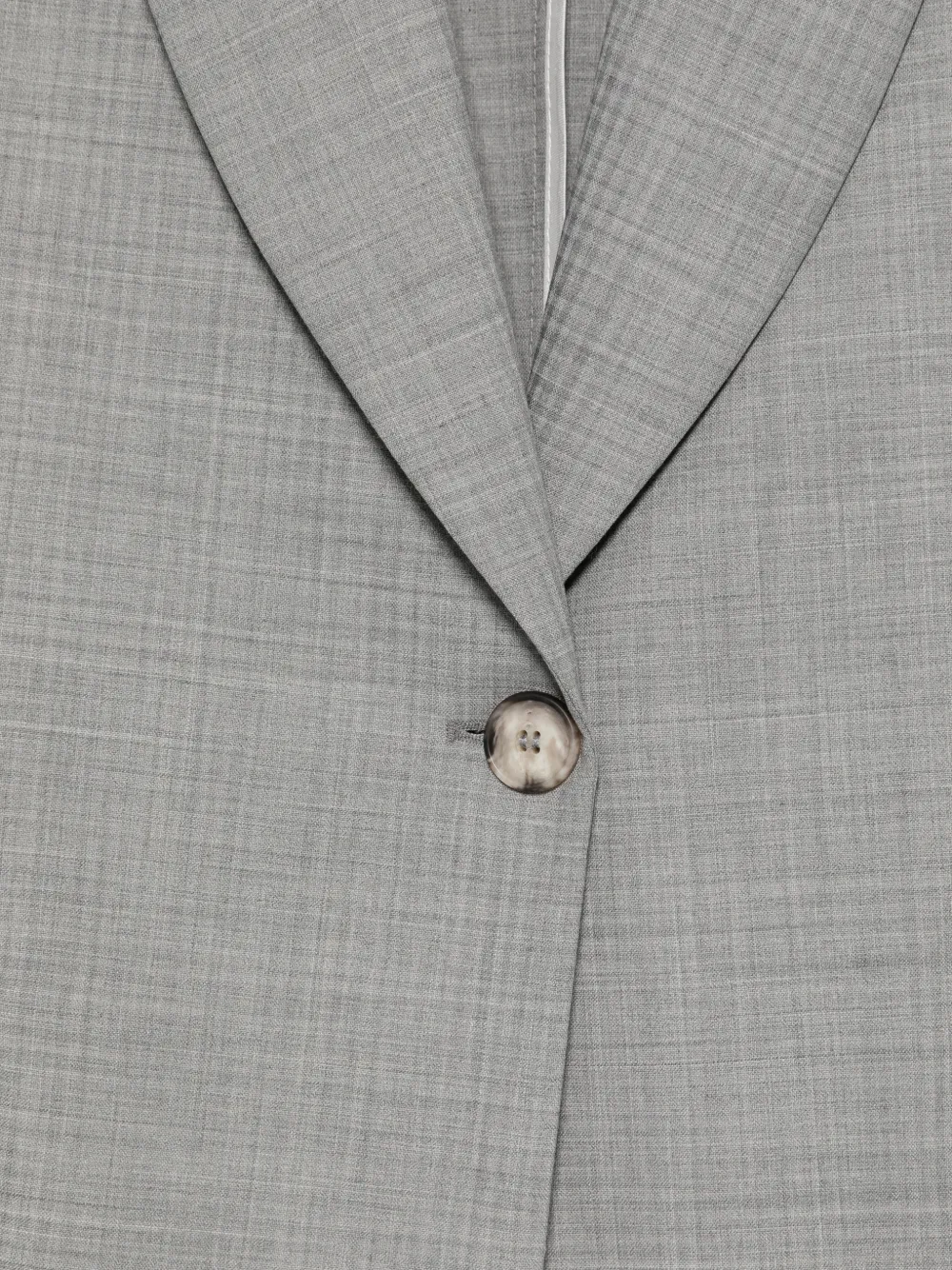  Merci Blazer Con Solapas De Pico - Gris 