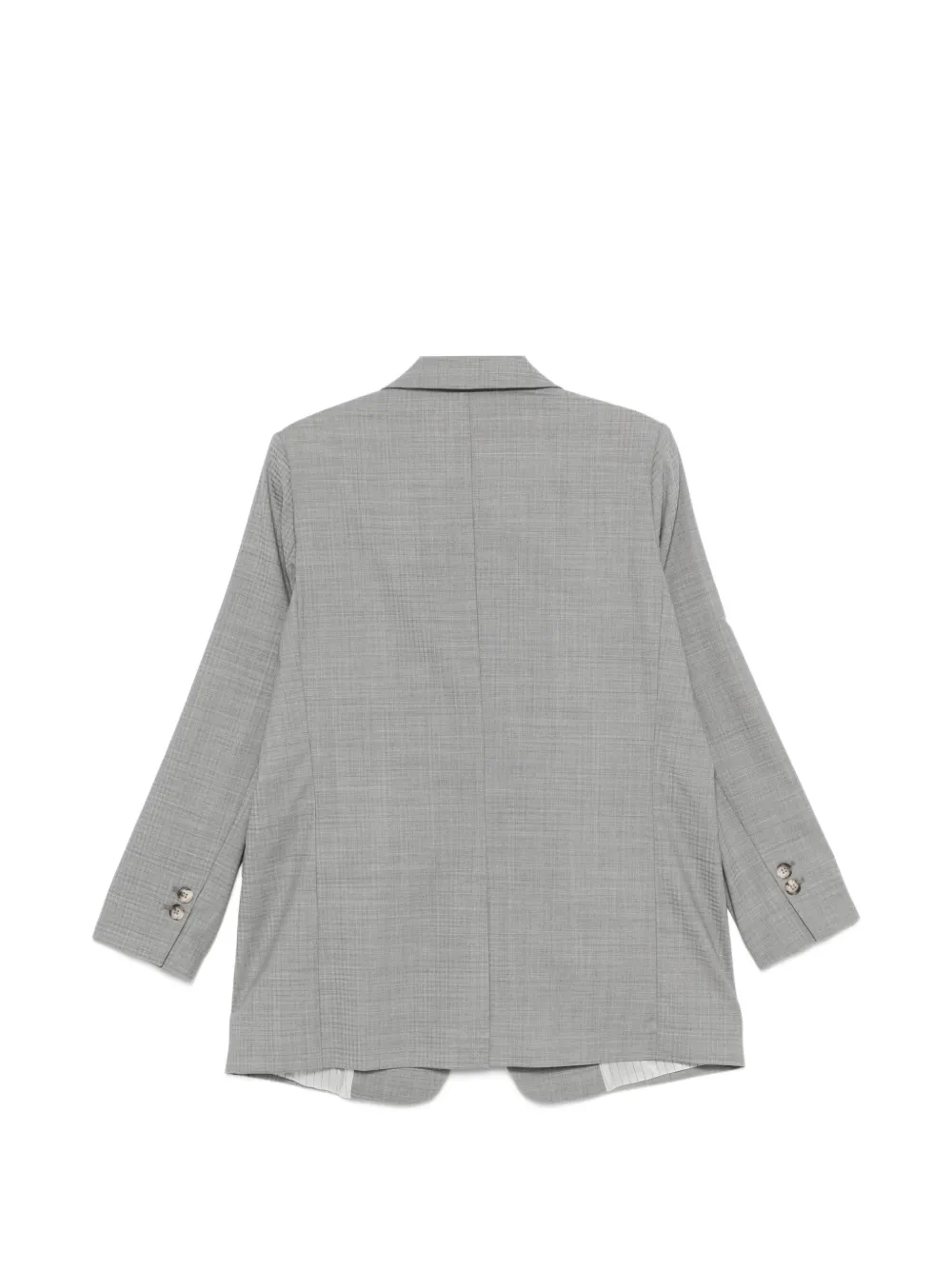  Merci Blazer Con Solapas De Pico - Gris 