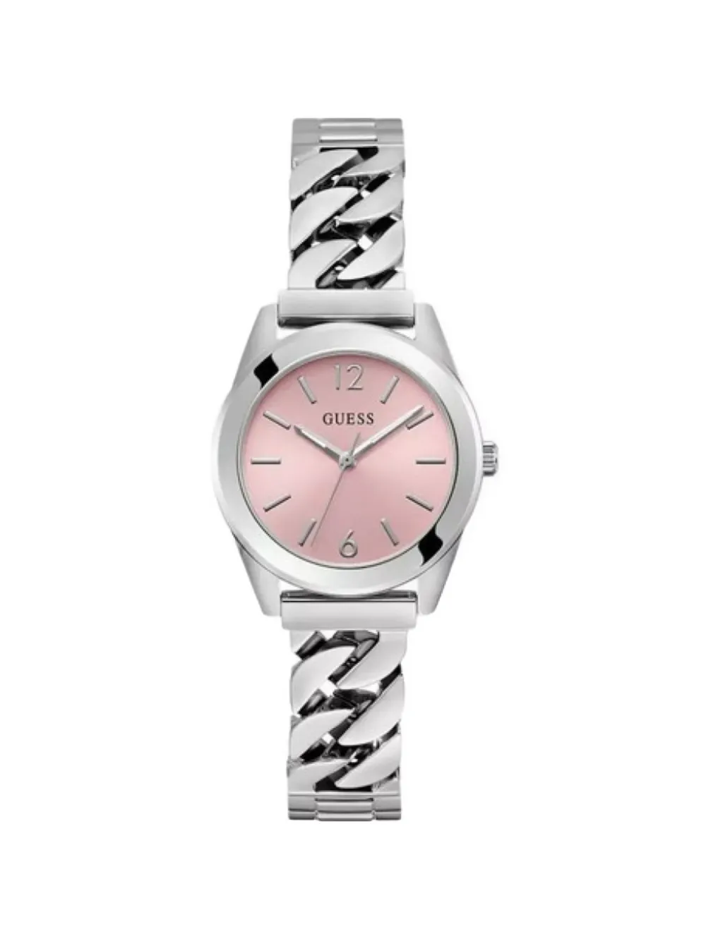 GUESS USA chain-link 32mm watch - Rosa