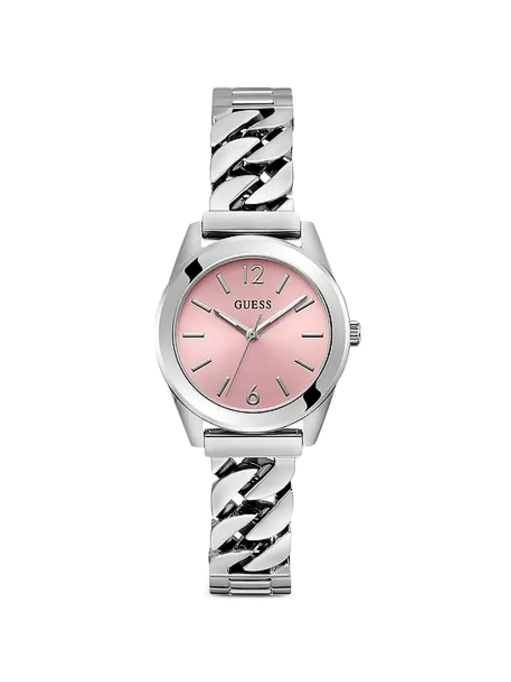 GUESS USA chain-link 32mm watch - Rosa