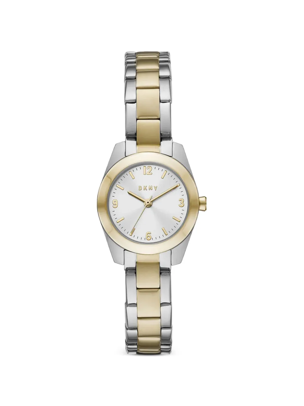 DKNY Nolita two-tone 26mm watch - Argento