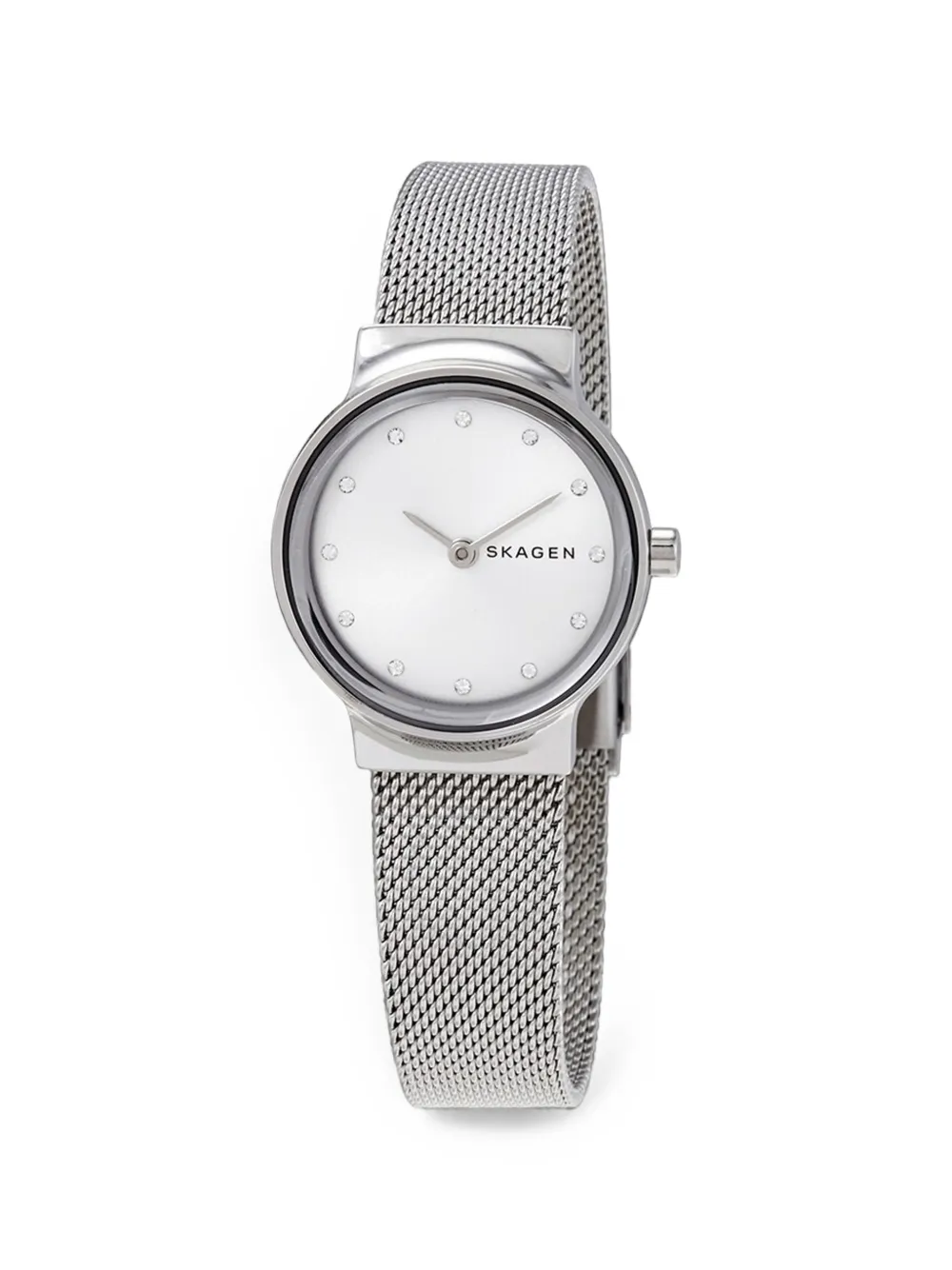 Skagen Freja Lille Steel-mesh 26mm Watch In White