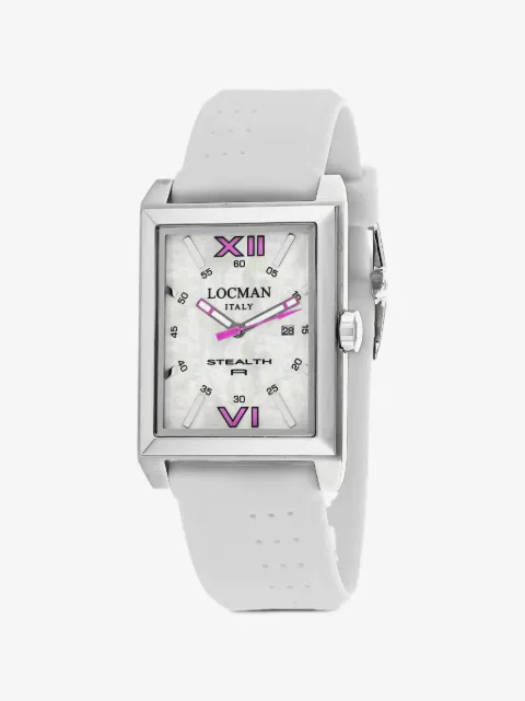 Locman Italy Stealth R rectangle-frame 44mm watch