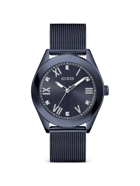 GUESS USA Noble mesh-strap 44mm watch