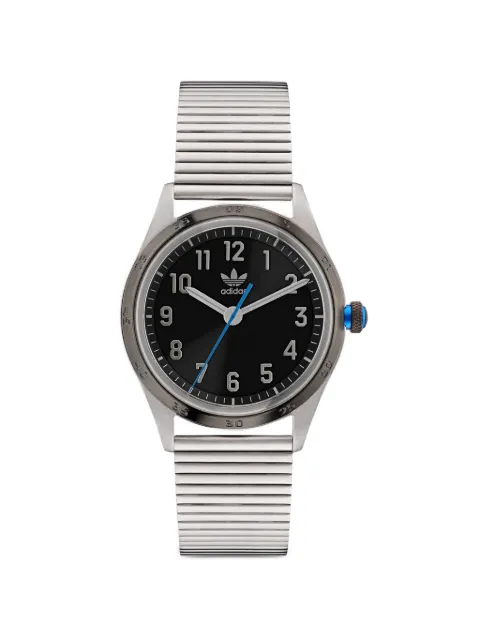 adidas logo-detail 42mm watch