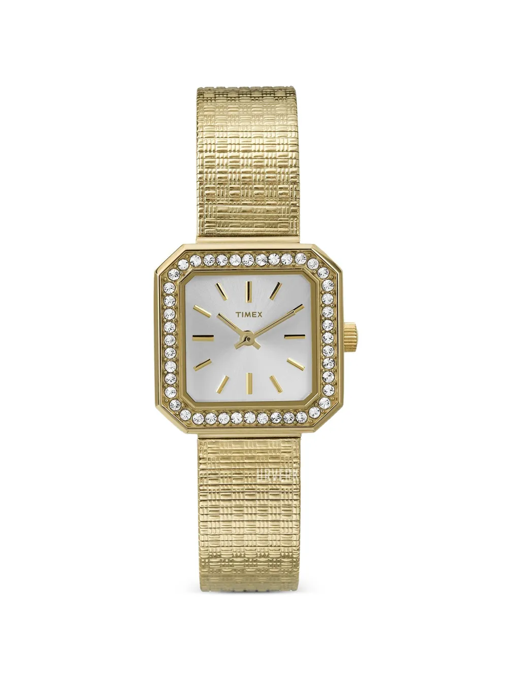 TIMEX crystal-embellishment 25mm watch - Bianco