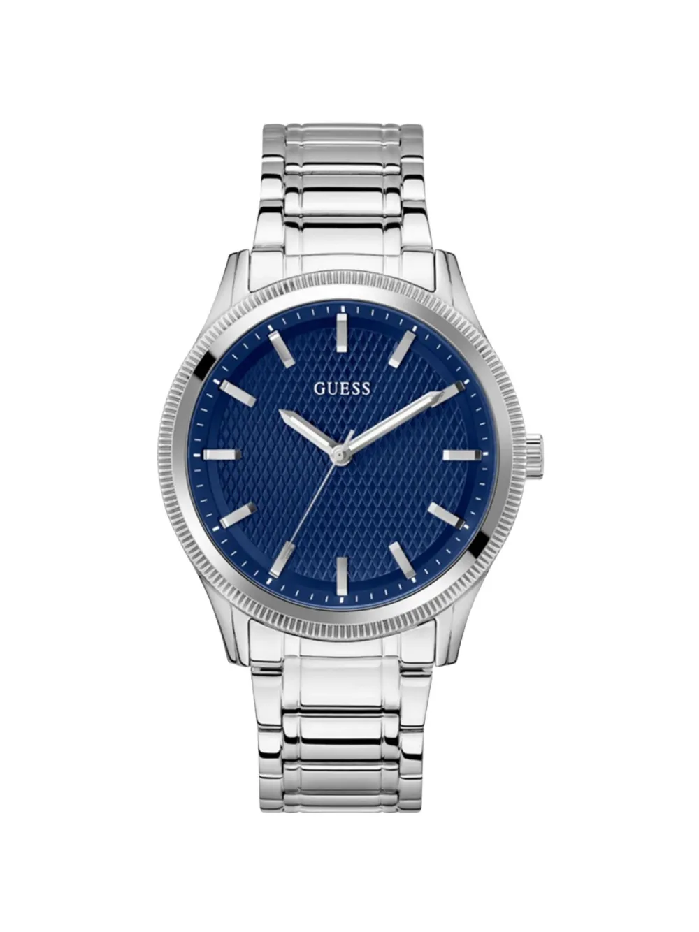 GUESS USA round-shape 44mm watch - Blu