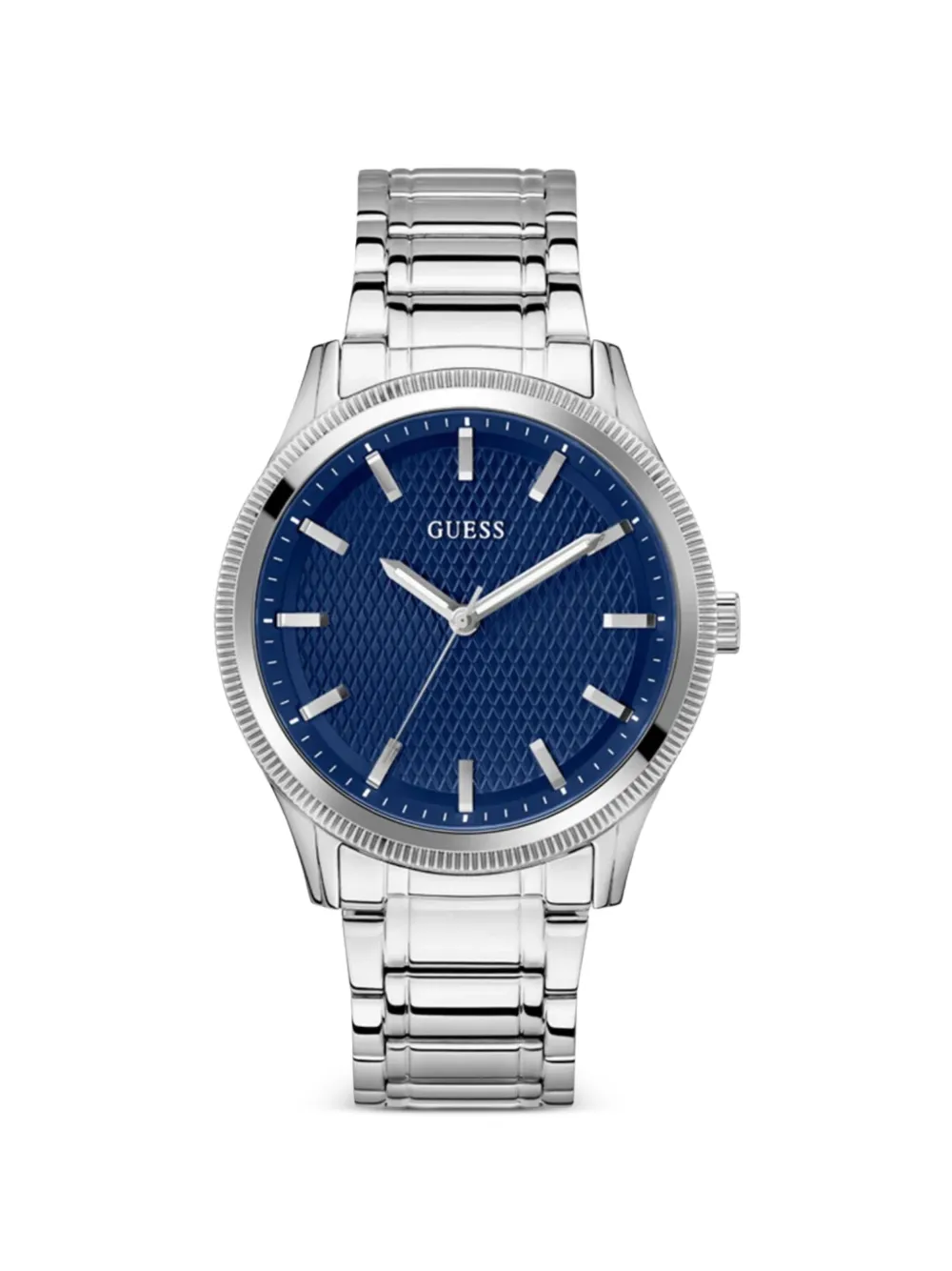 GUESS USA round-shape 44mm watch - Blu