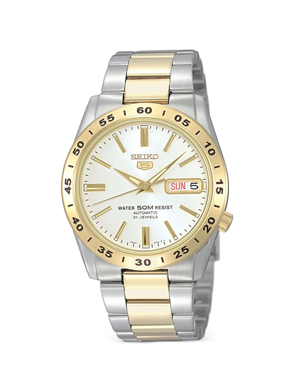 SEIKO PREOWNED Classic logo-detail 38mm watch - Bianco