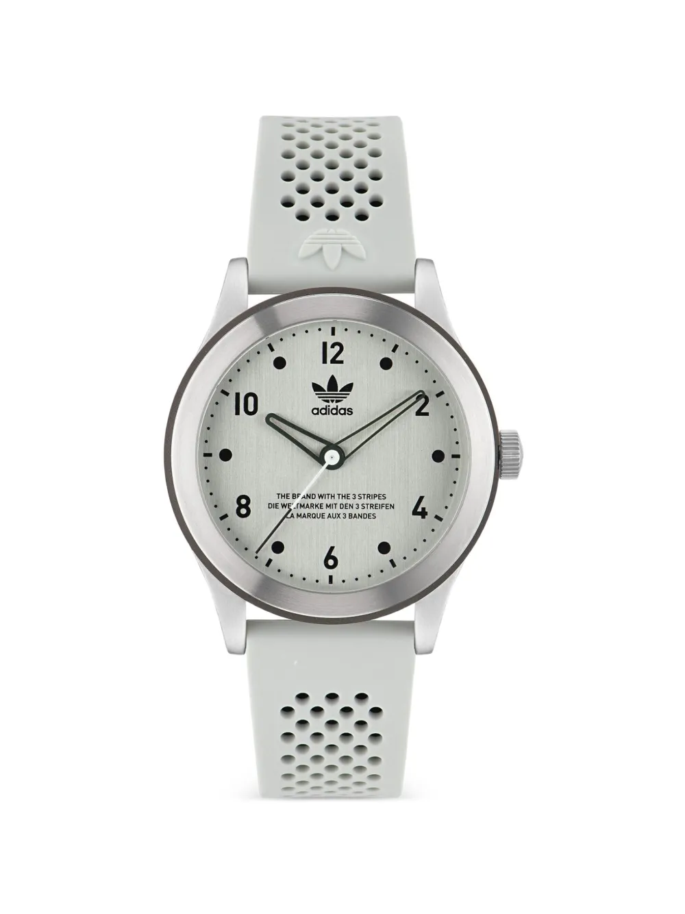 adidas logo-detail 40mm watch - Grigio
