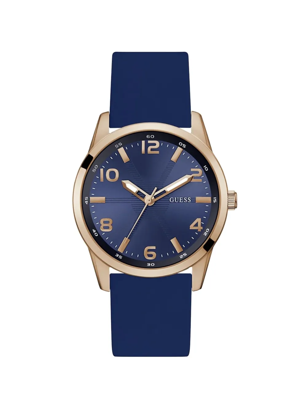 GUESS USA round-shape 42mm watch - Blu