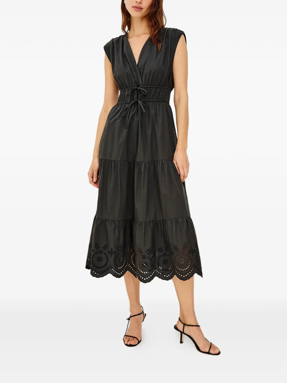 Rails Lucia tiered dress - Schwarz