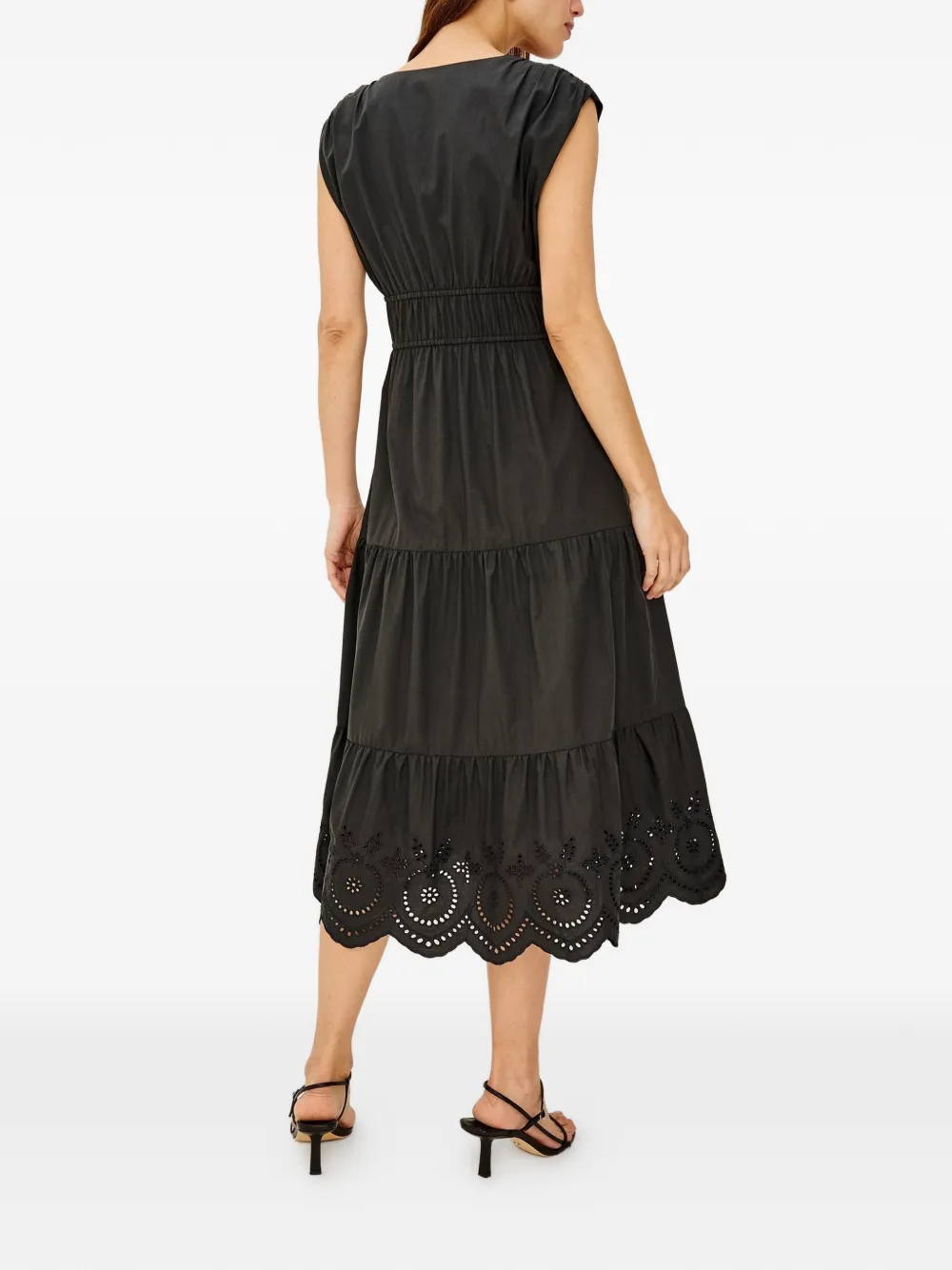  Rails Vestido Lucia A Capas - Negro 
