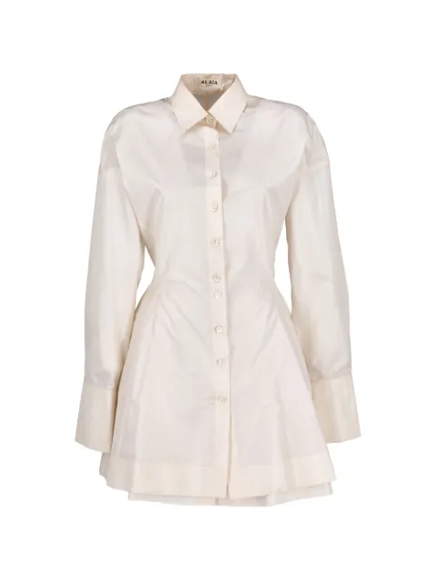 Alaïa Pre-Owned lightweight skirt and shirt set