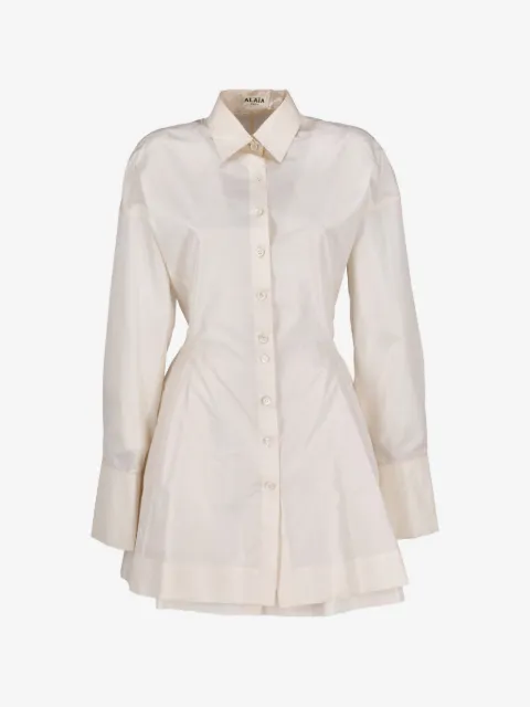 Alaïa Pre-Owned 경량 스커트 앤 셔츠 세트