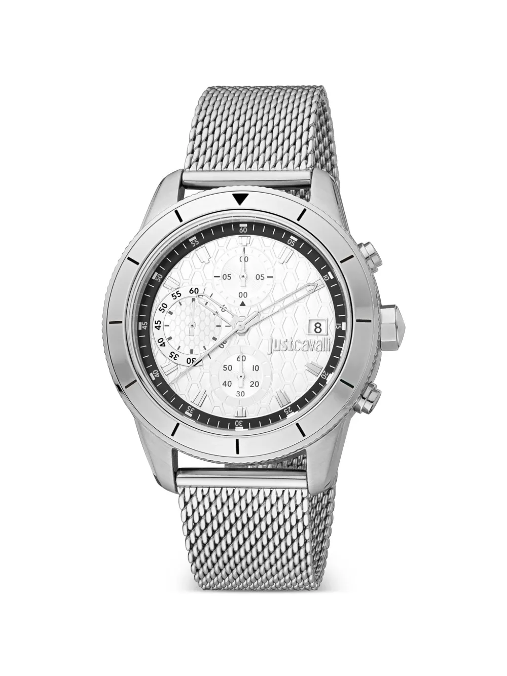 Just Cavalli Maglia 42mm watch - Argento