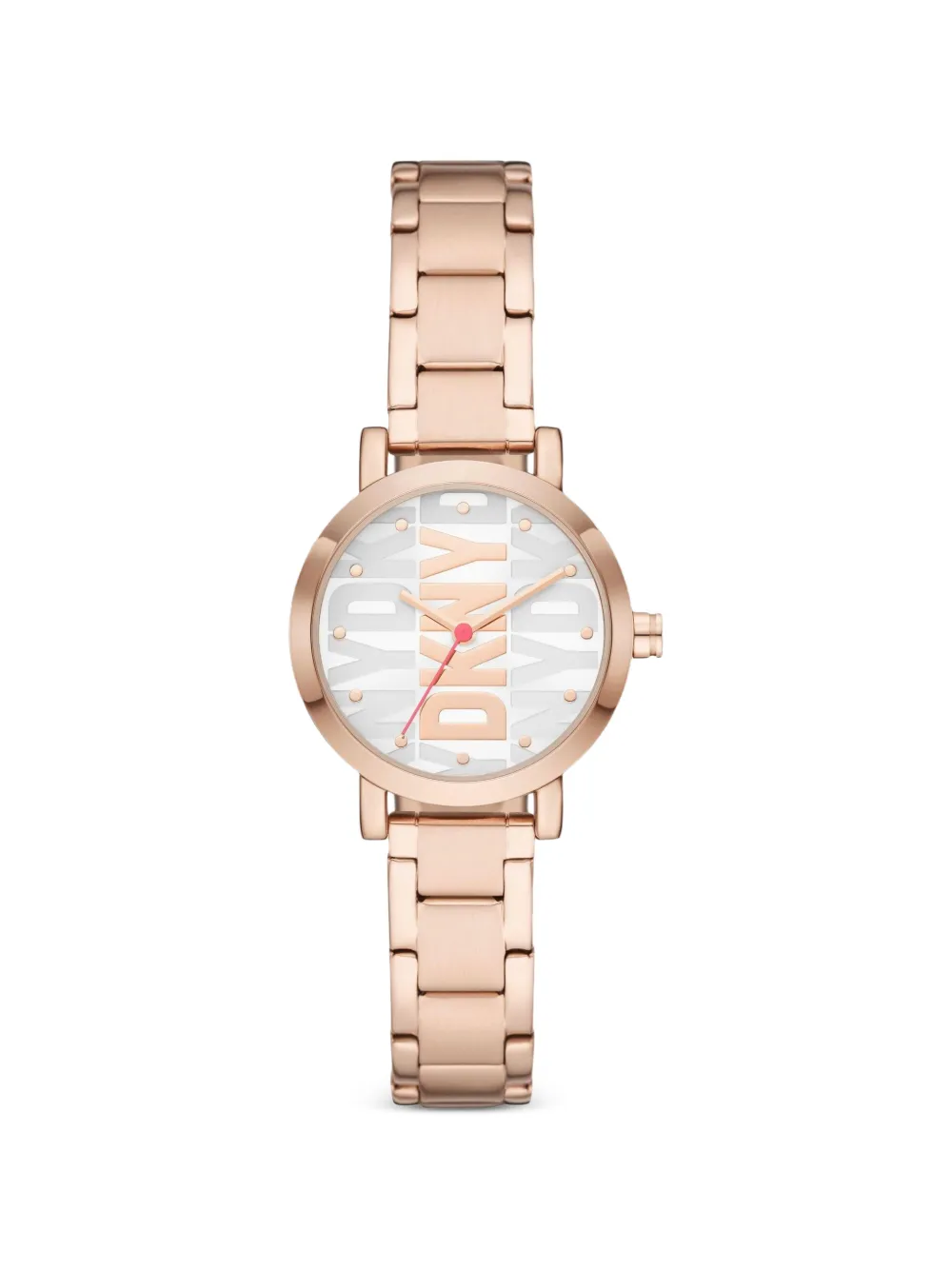 DKNY Soho logo-print 28mm watch - Argento