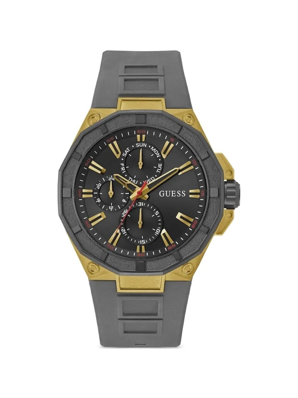 GUESS USA black-dial 46m watch - Nero