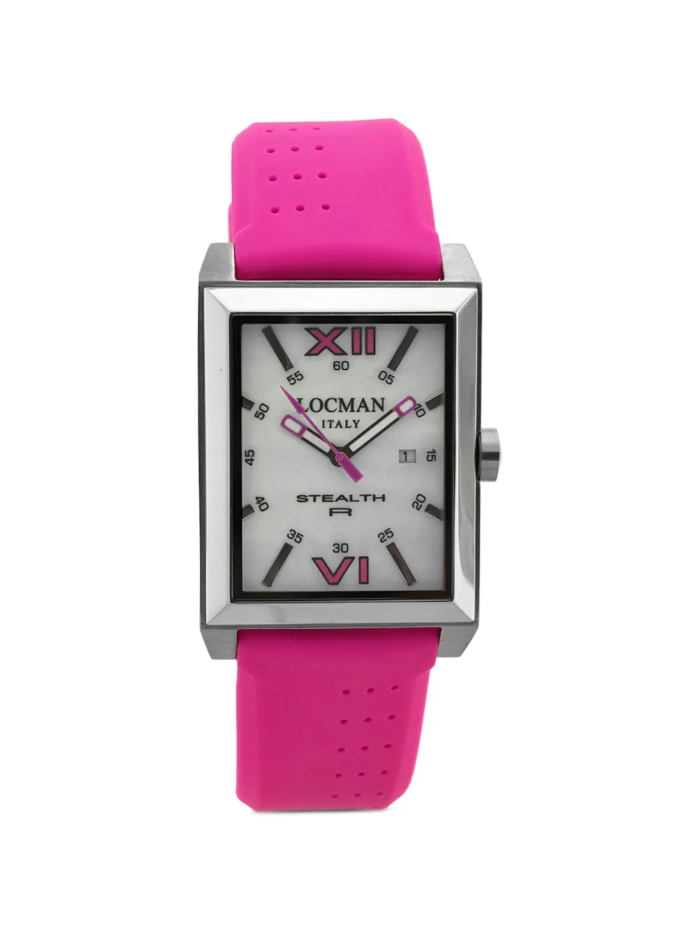 Locman Italy Stealth R 44mm watch - Bianco