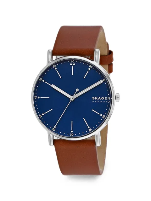 Skagen Signatur leather 40mm watch