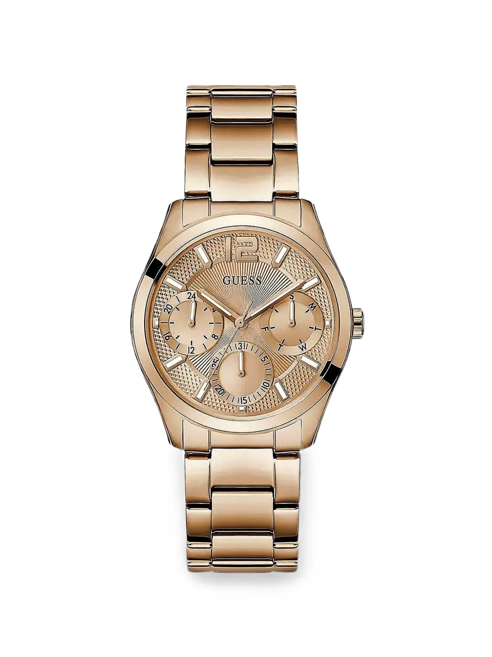 GUESS USA round-shape 38mm watch - Rosa