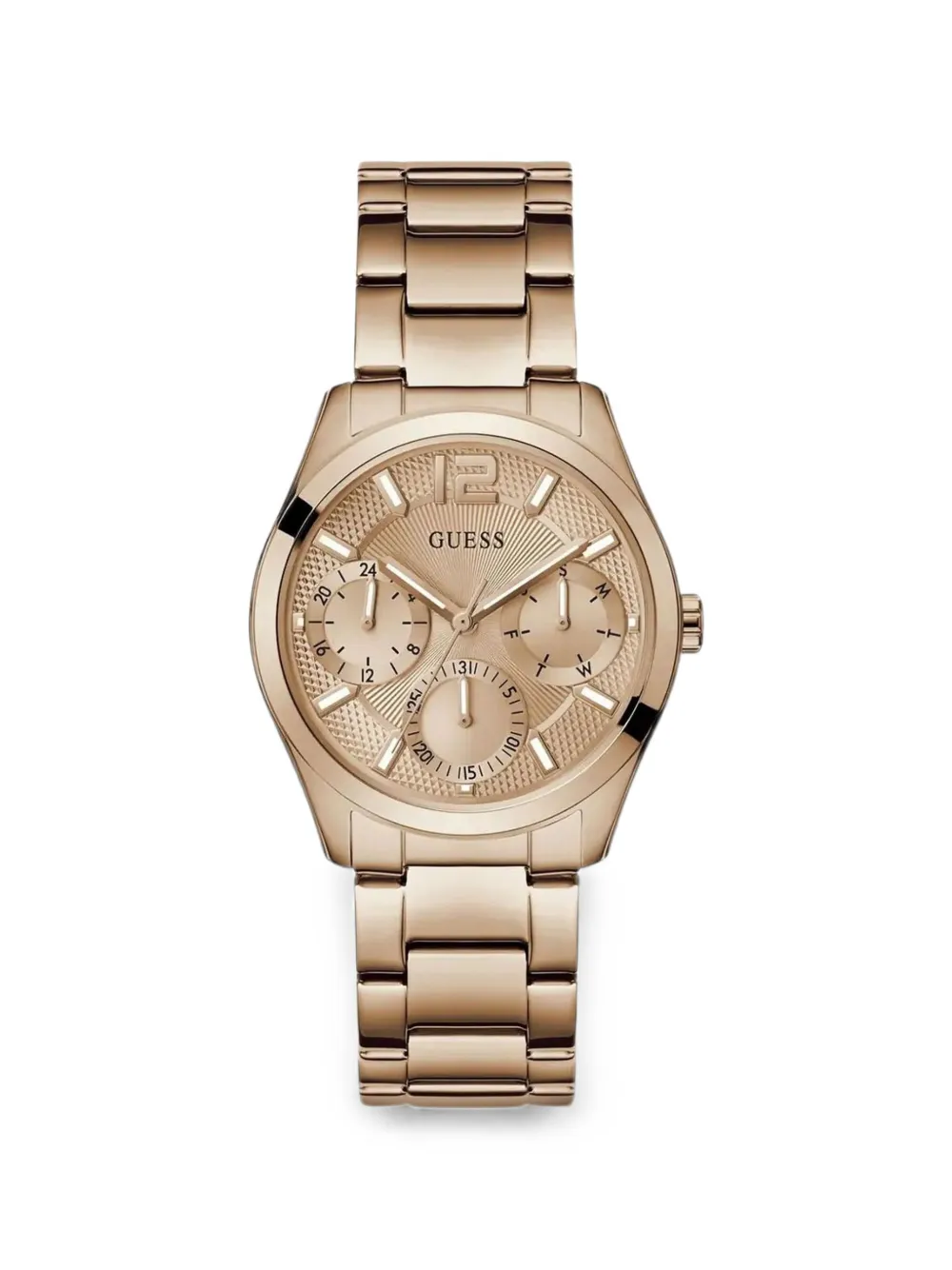 GUESS USA round-shape 38mm watch - Rosa