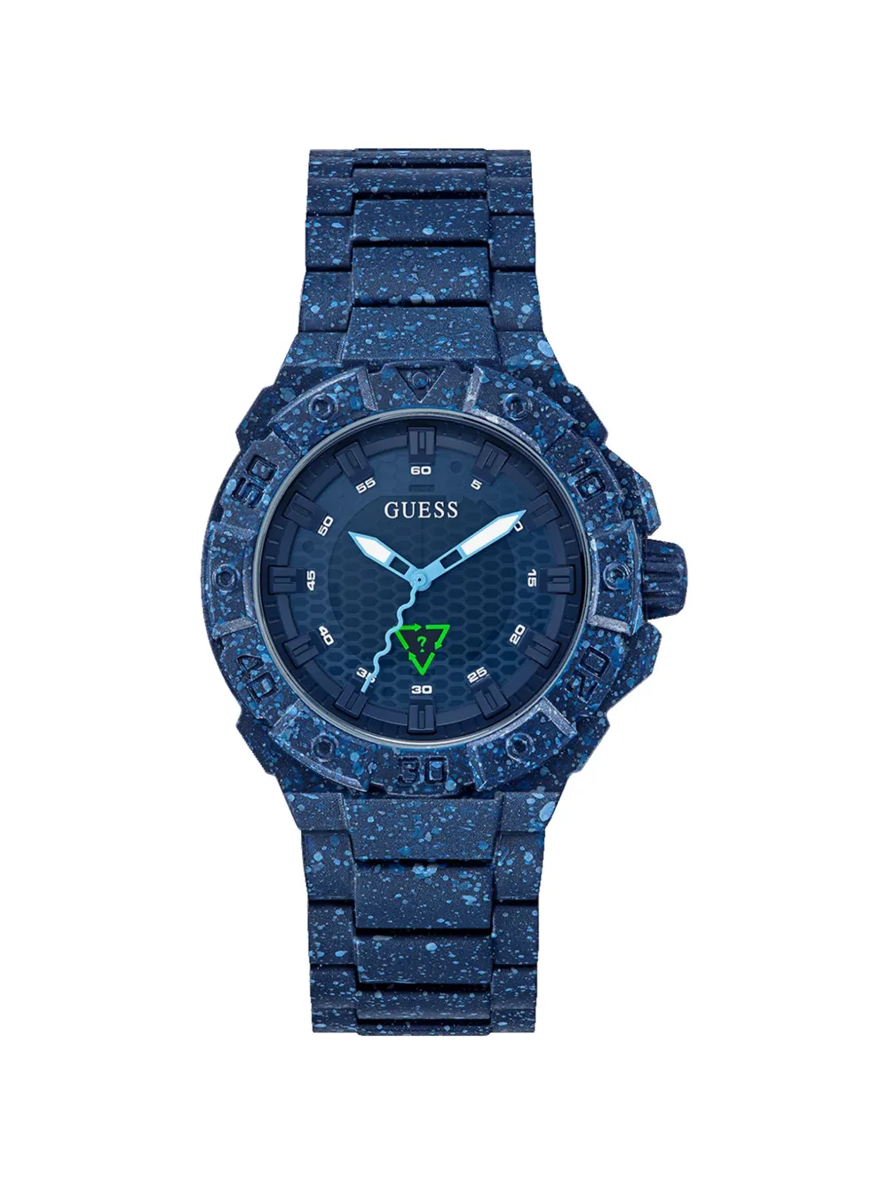 GUESS USA round-shape 42mm watch - Blu