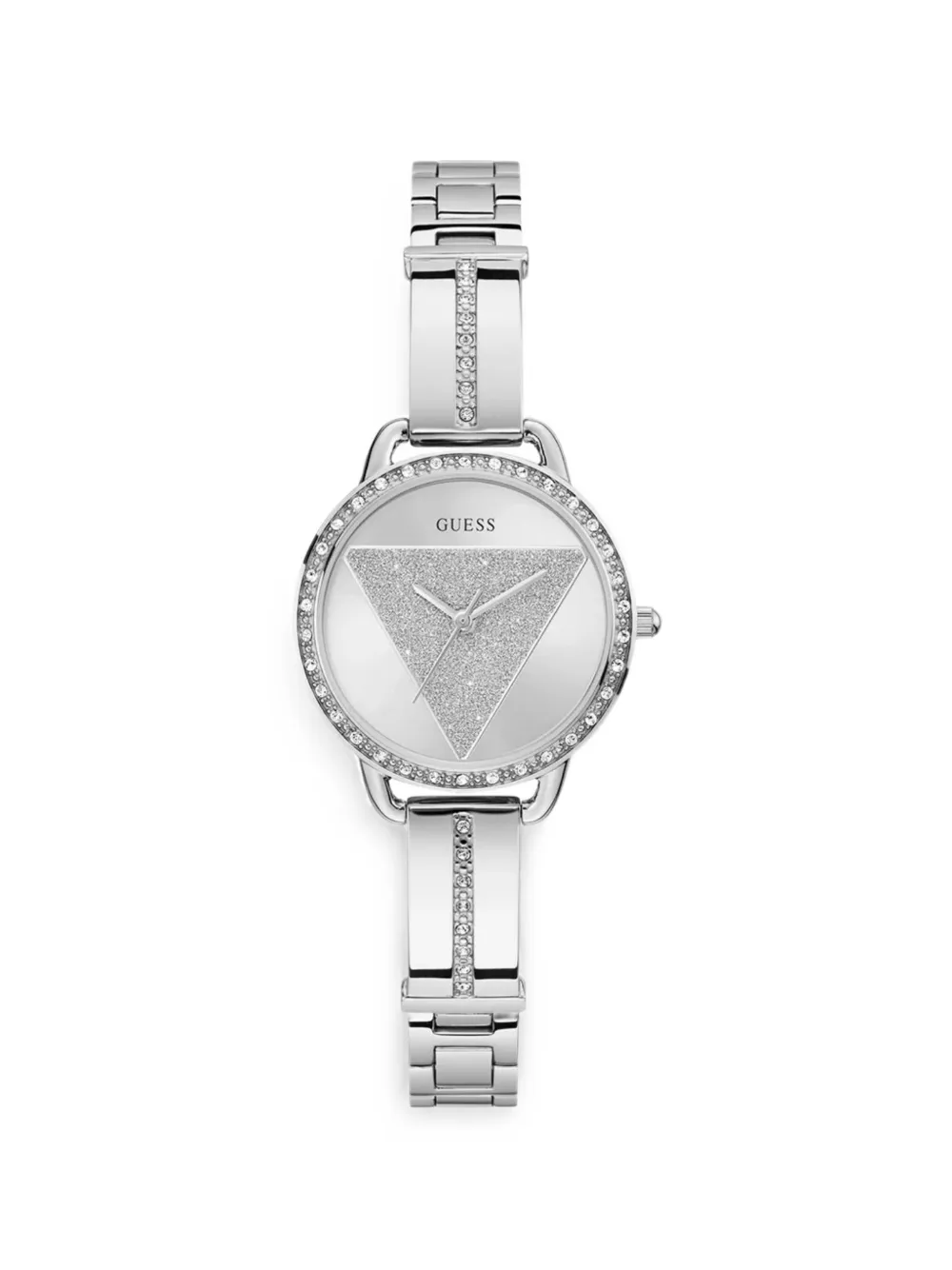 GUESS USA Tri Bellini 30mm watch - Argento