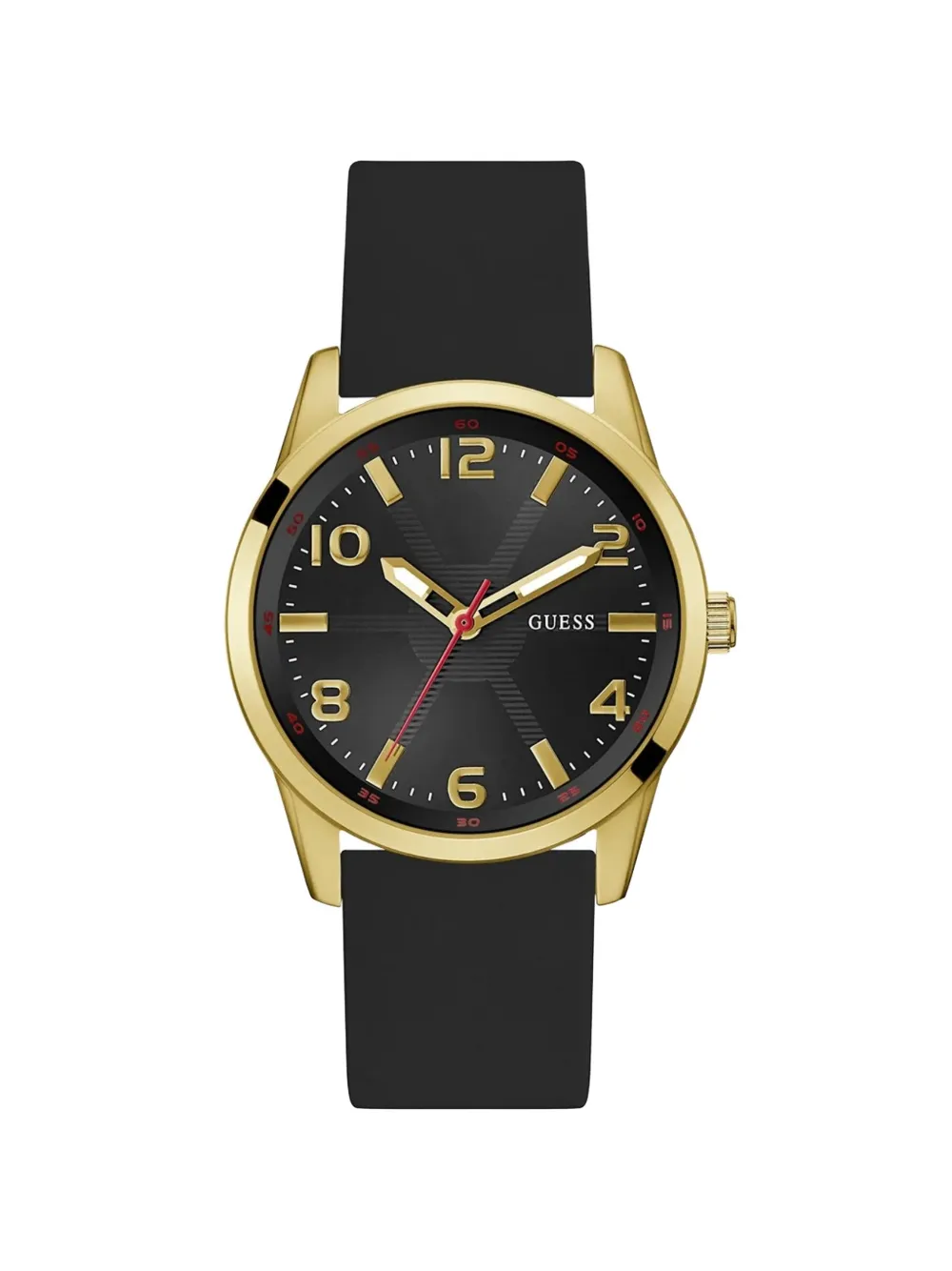 GUESS USA round-shape 42mm watch - Nero