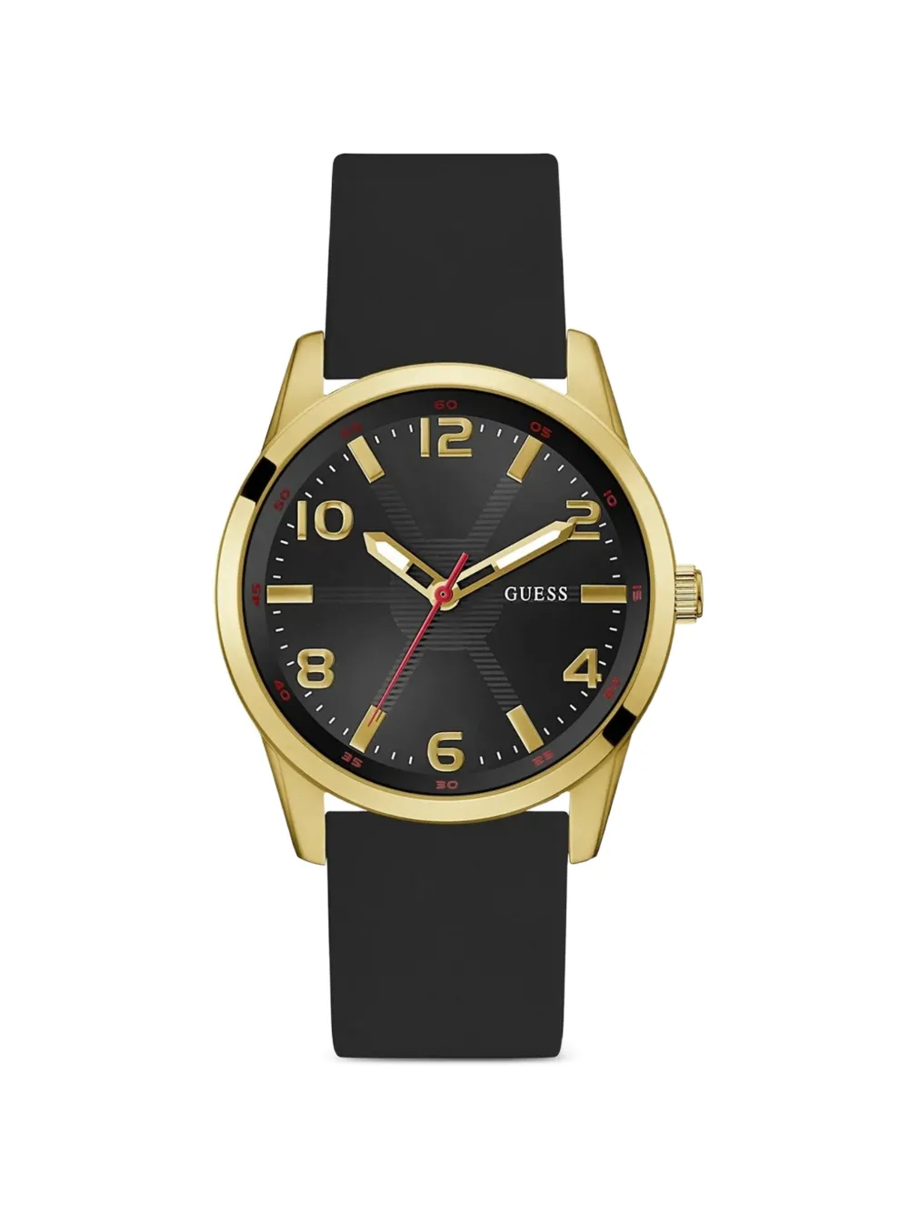GUESS USA round-shape 42mm watch - Nero