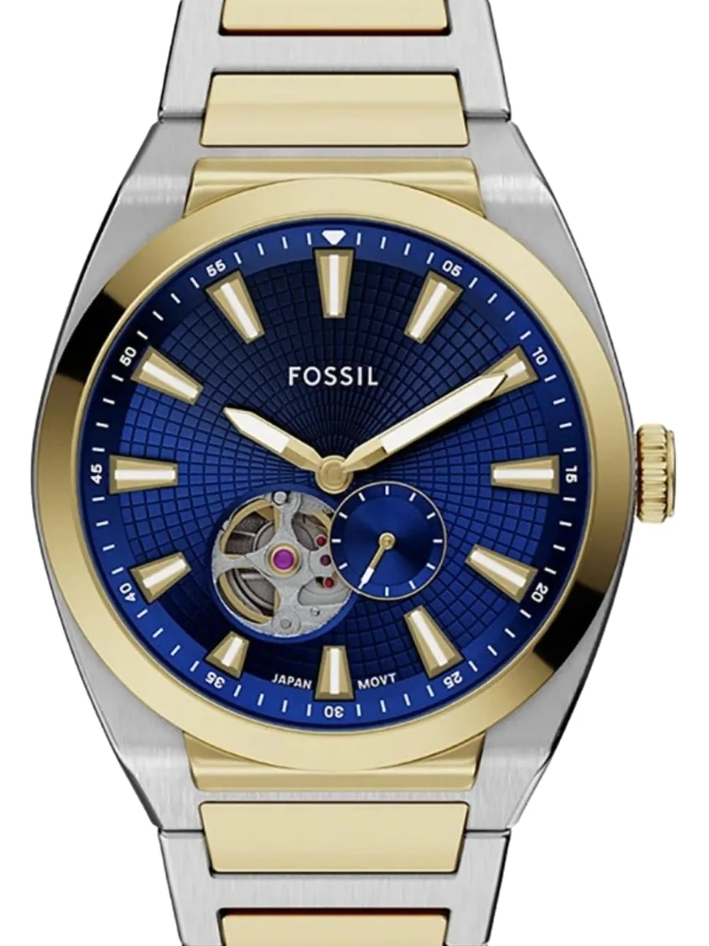 FOSSIL Everett 42mm watch - Blu