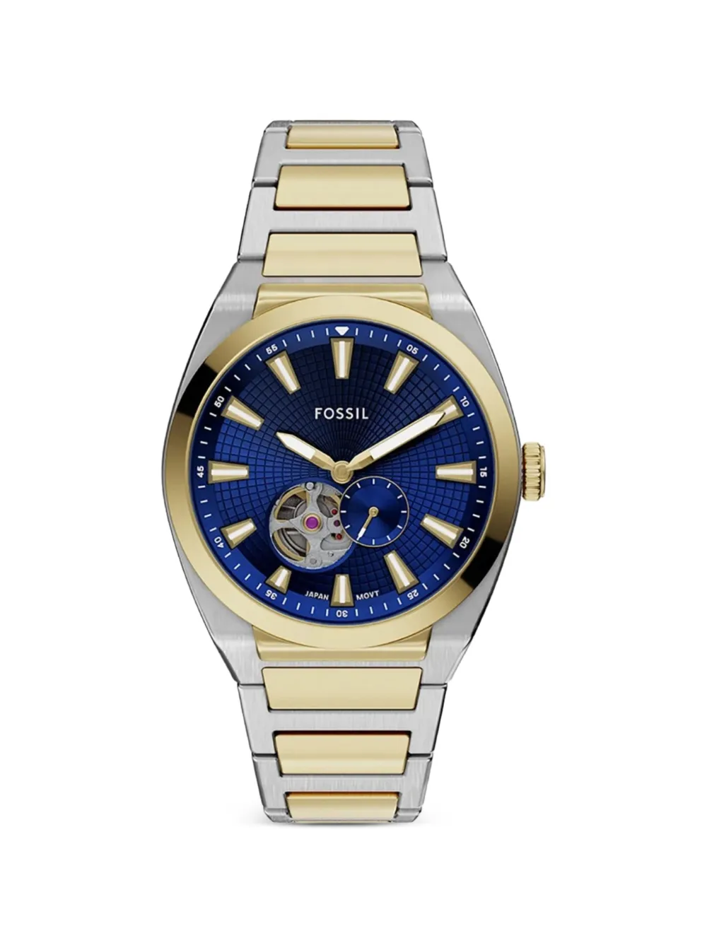 FOSSIL Everett 42mm watch - Blu