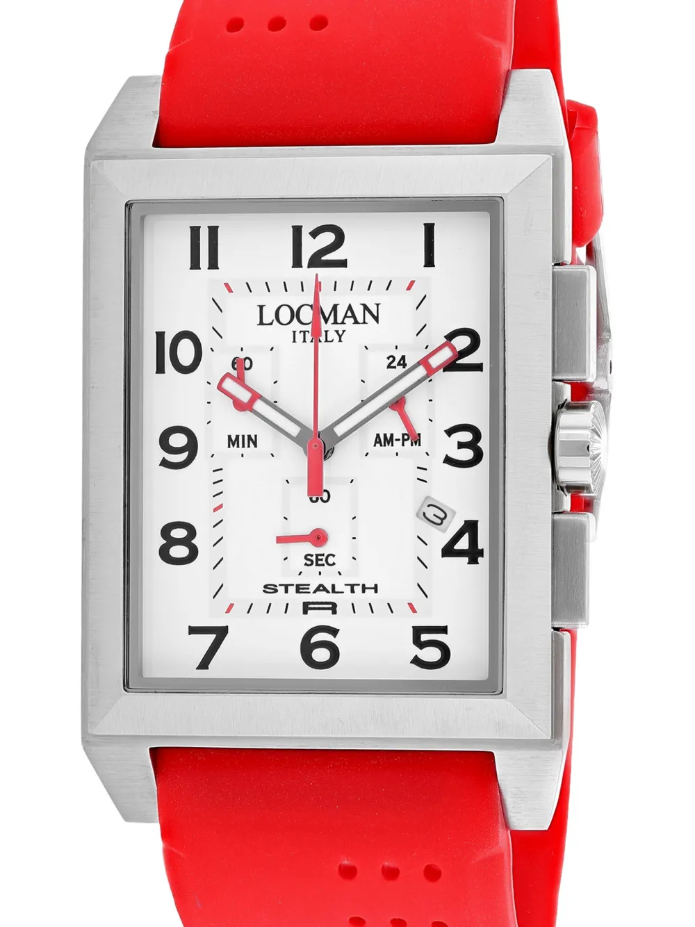 Locman Italy Stealth 22mm Watch | White | FARFETCH