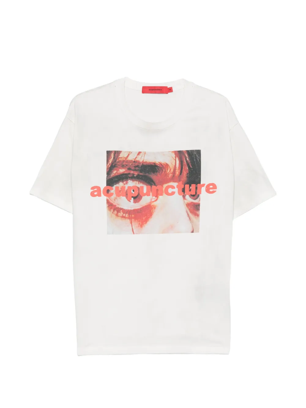 ACUPUNCTURE 1993 Eye Cry graphic-print T-shirt - Bianco