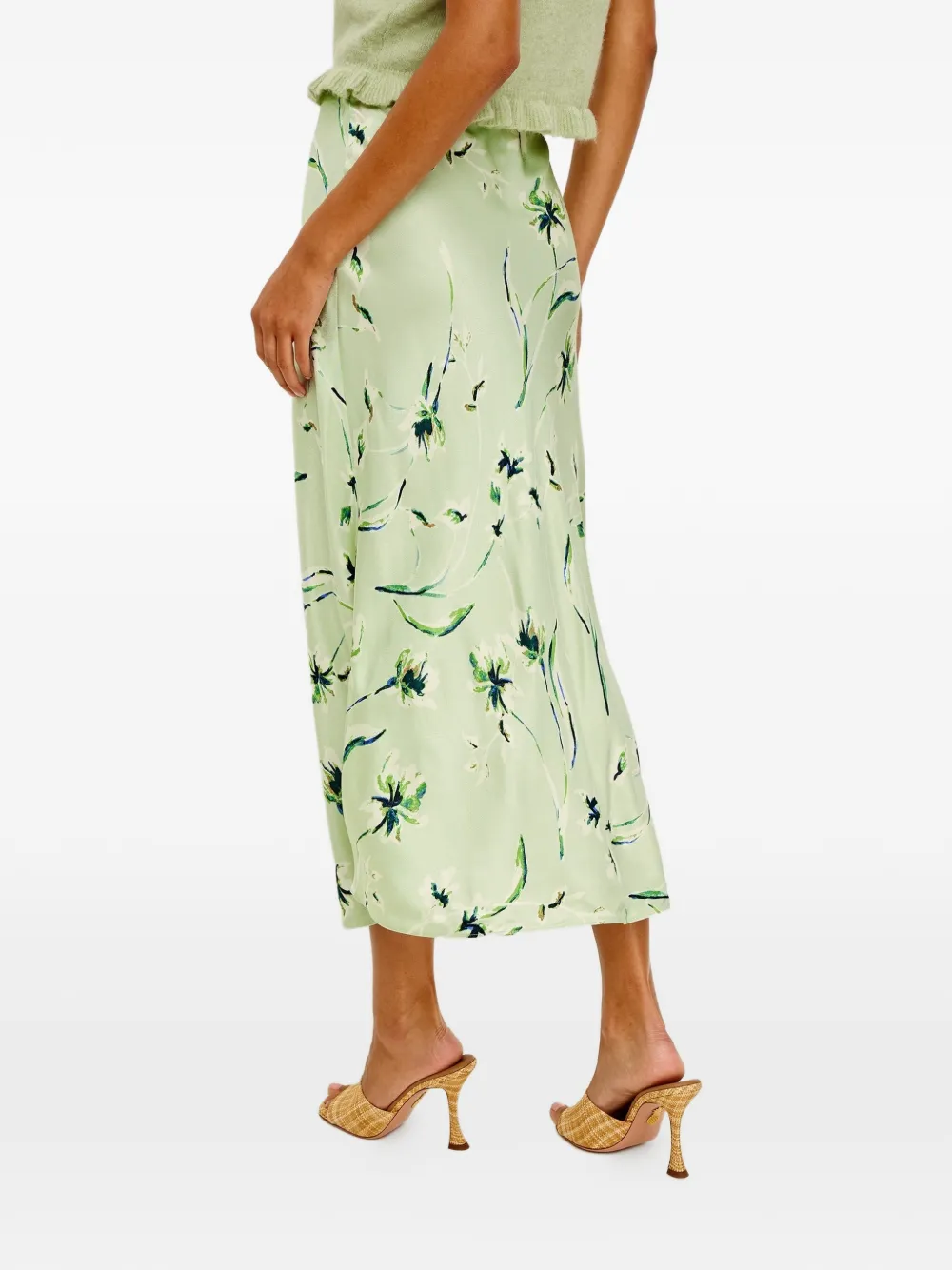 Rails Anya floral-print skirt - Verde