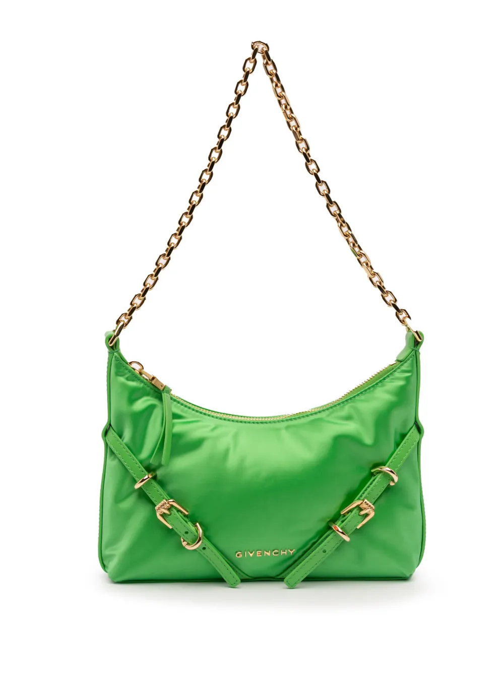 Givenchy Pre-Owned 2023 Small Nylon Voyou Party shoulder bag - Verde