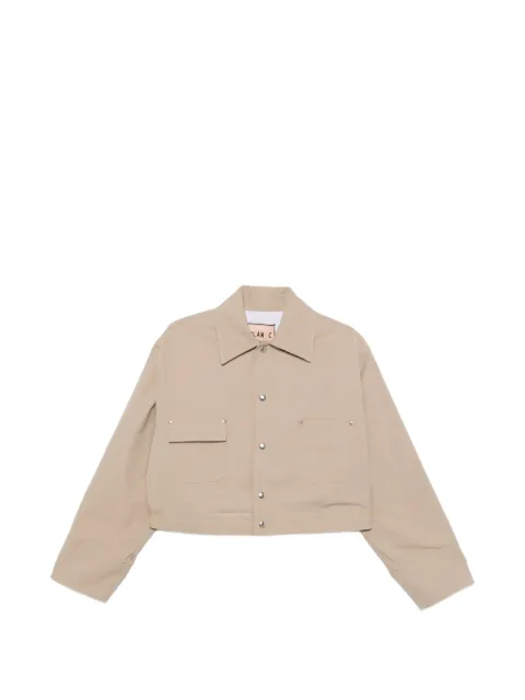 Plan C button-fastening jacket