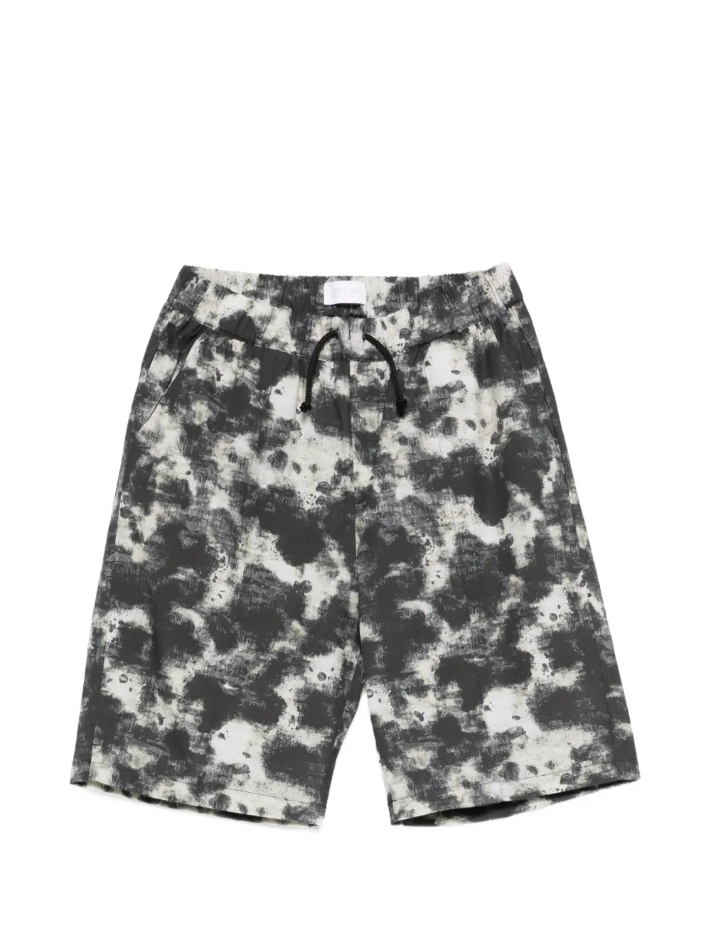 Roberto Cavalli Junior camouflage-print shorts - Nero
