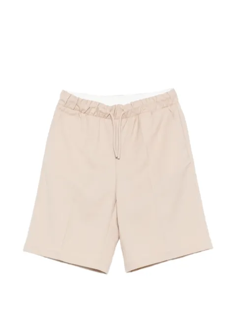 Roberto Cavalli Junior drawstring logo-patch shorts