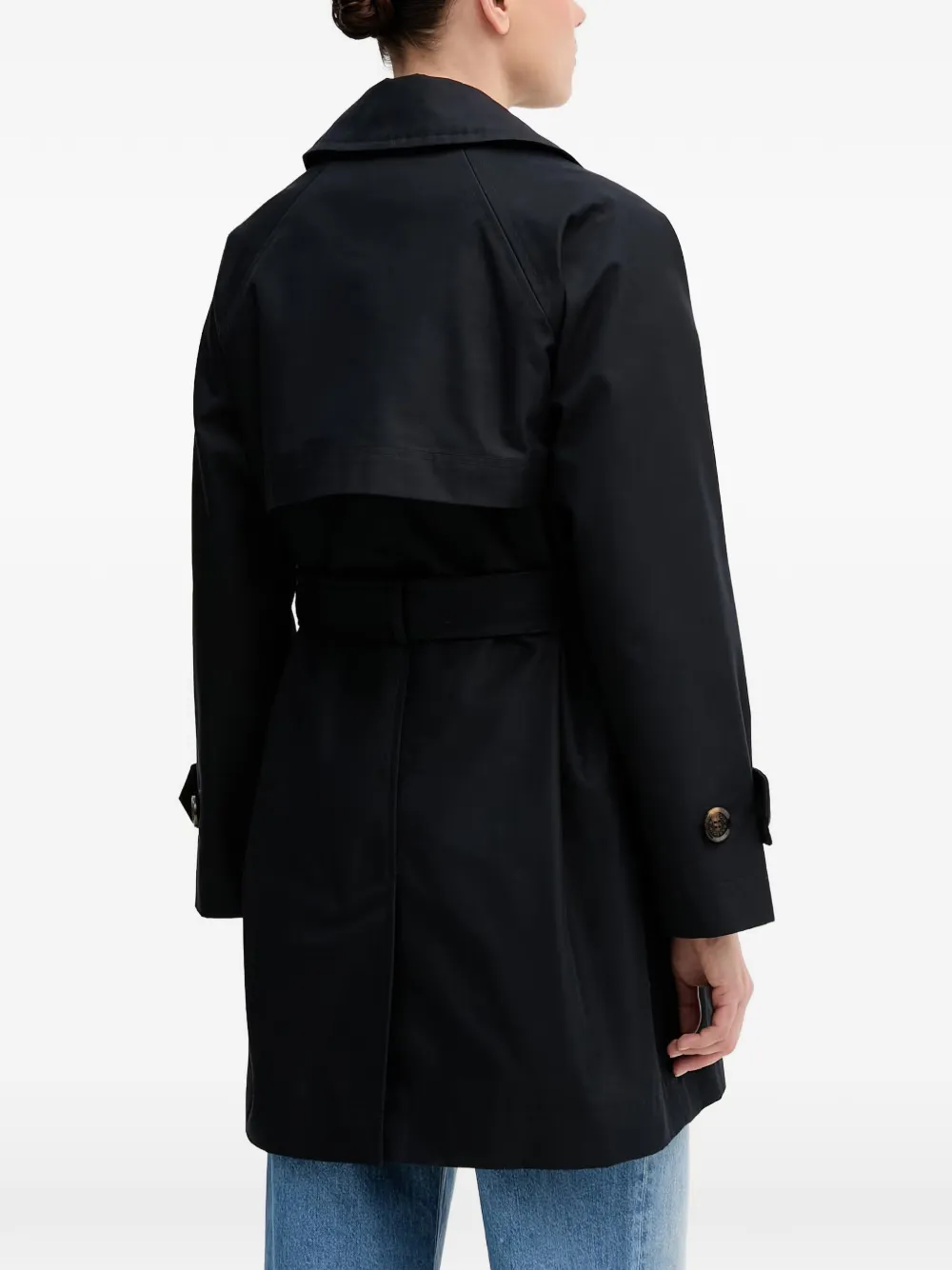 Barbour Adare trenchcoat Blauw
