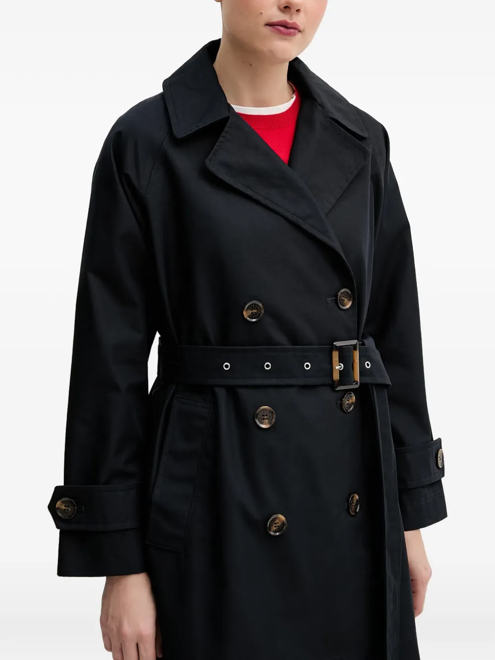 Barbour Adare trenchcoat Blauw