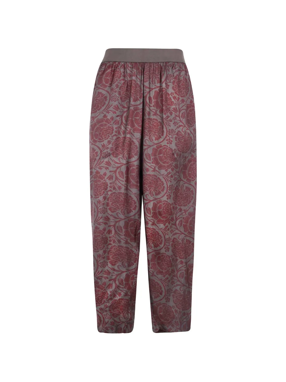 Uma Wang floral-print trousers - Rosso