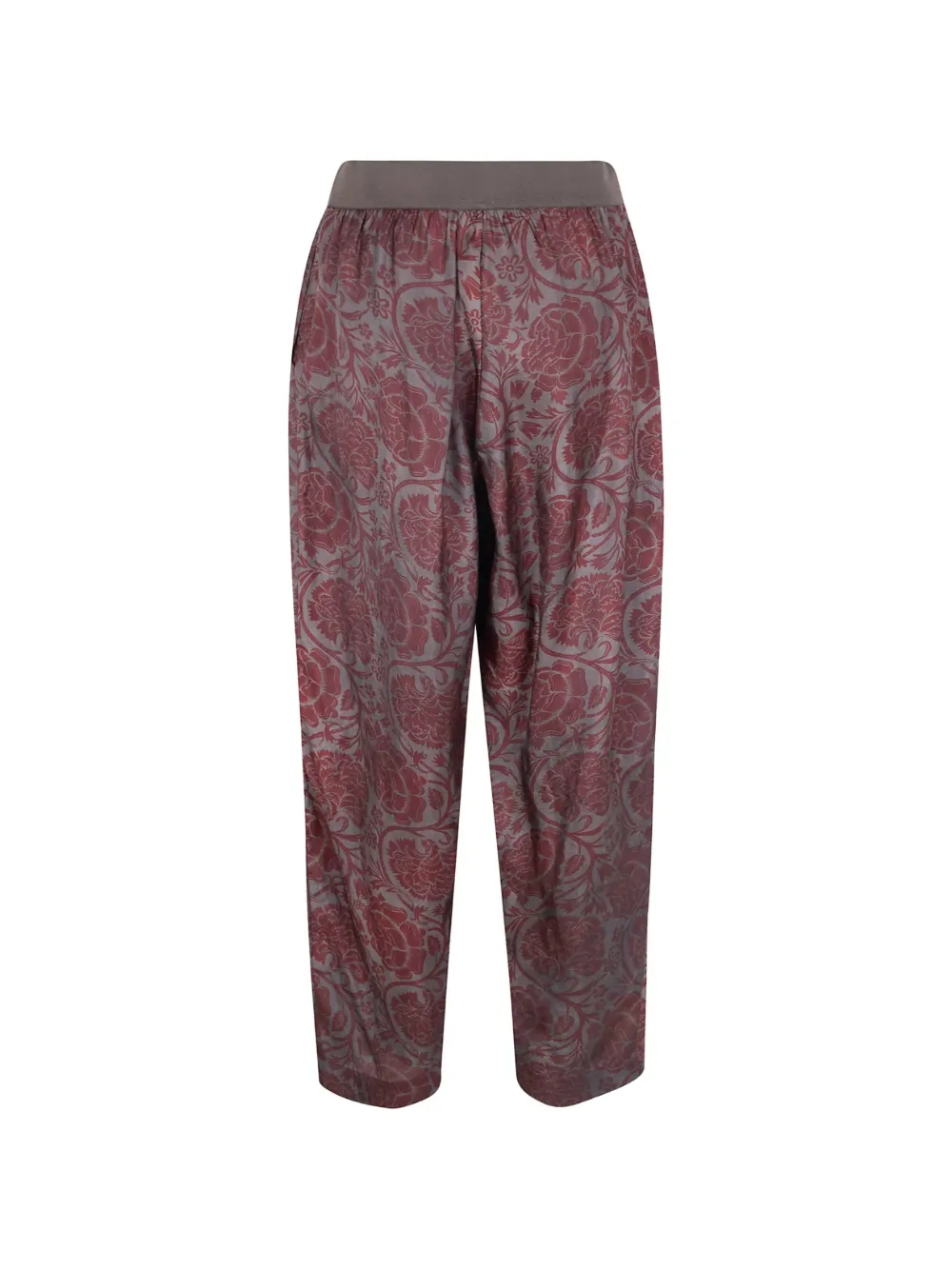 Uma Wang Broek met bloemenprint Rood